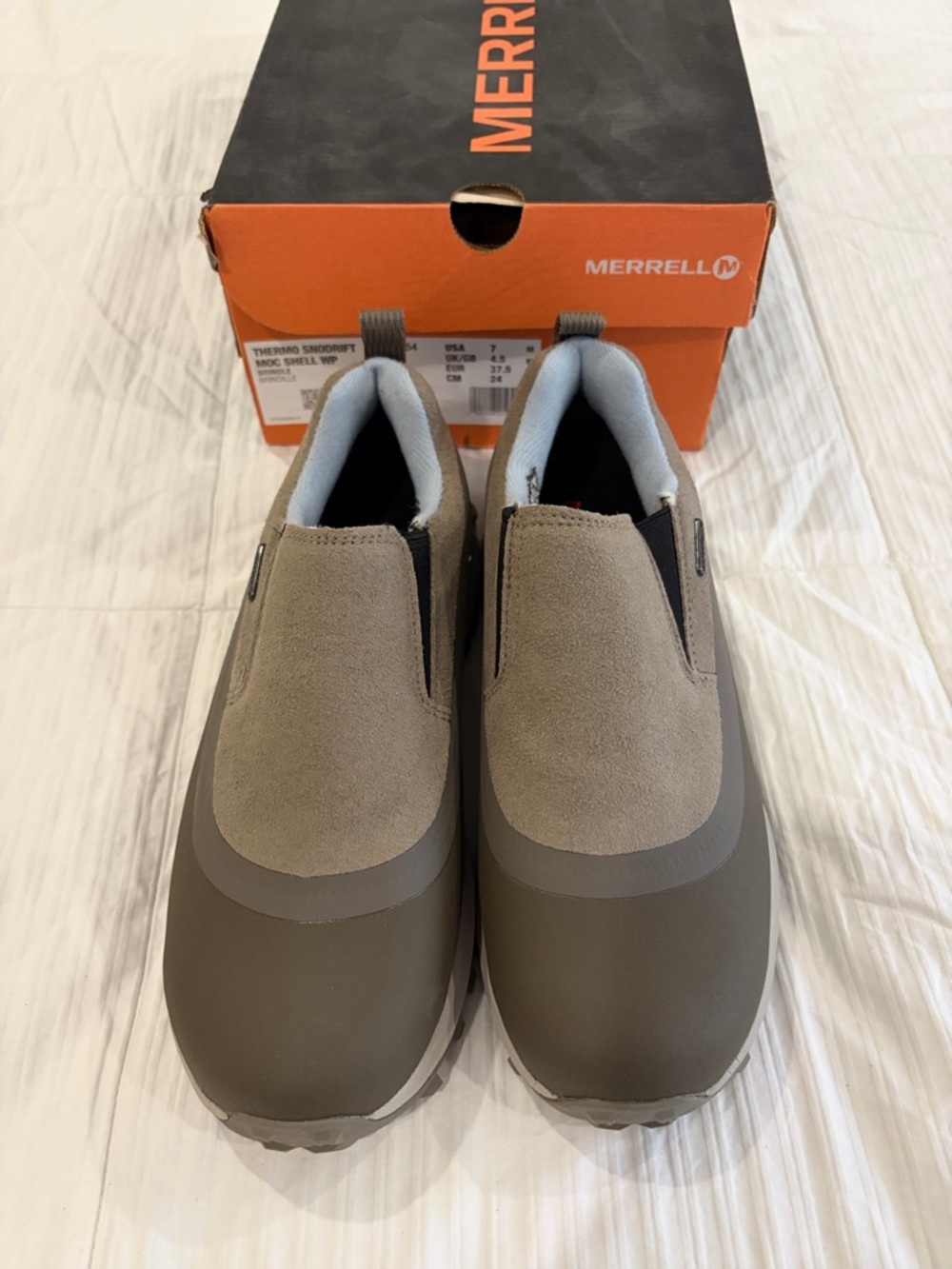 Merrell Thermo Snowdrift Moc Shell WP (Brand New) in Size 7